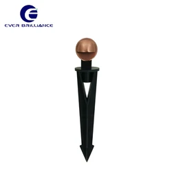 zinc alloy 12V mini size outdoor pathway walkway light IP65 garden spike light led