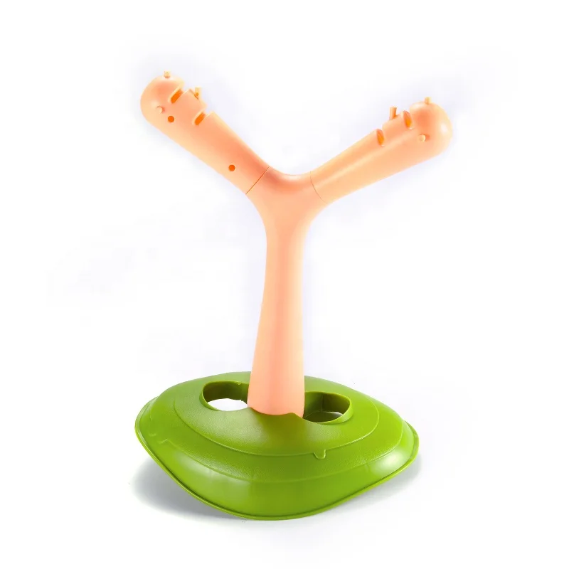 table twiggle toy multi-functional kids throwing ring toss game with bears parts