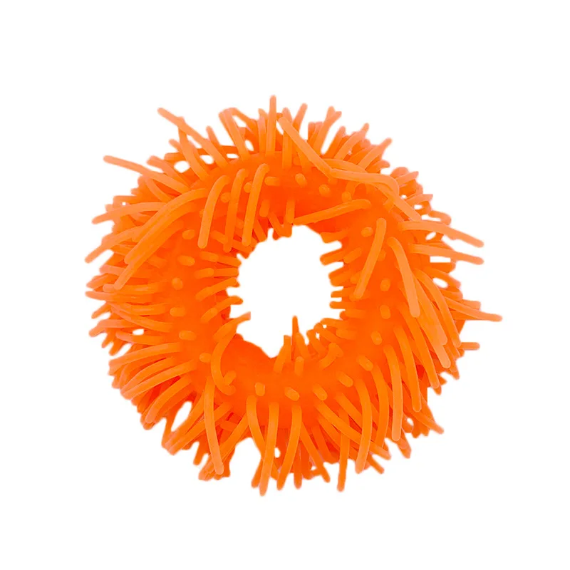 Flexible Stretchy Fidget Bracelet Tpr Elastic Bracelet Puffer Ball Toy Ball For Children
