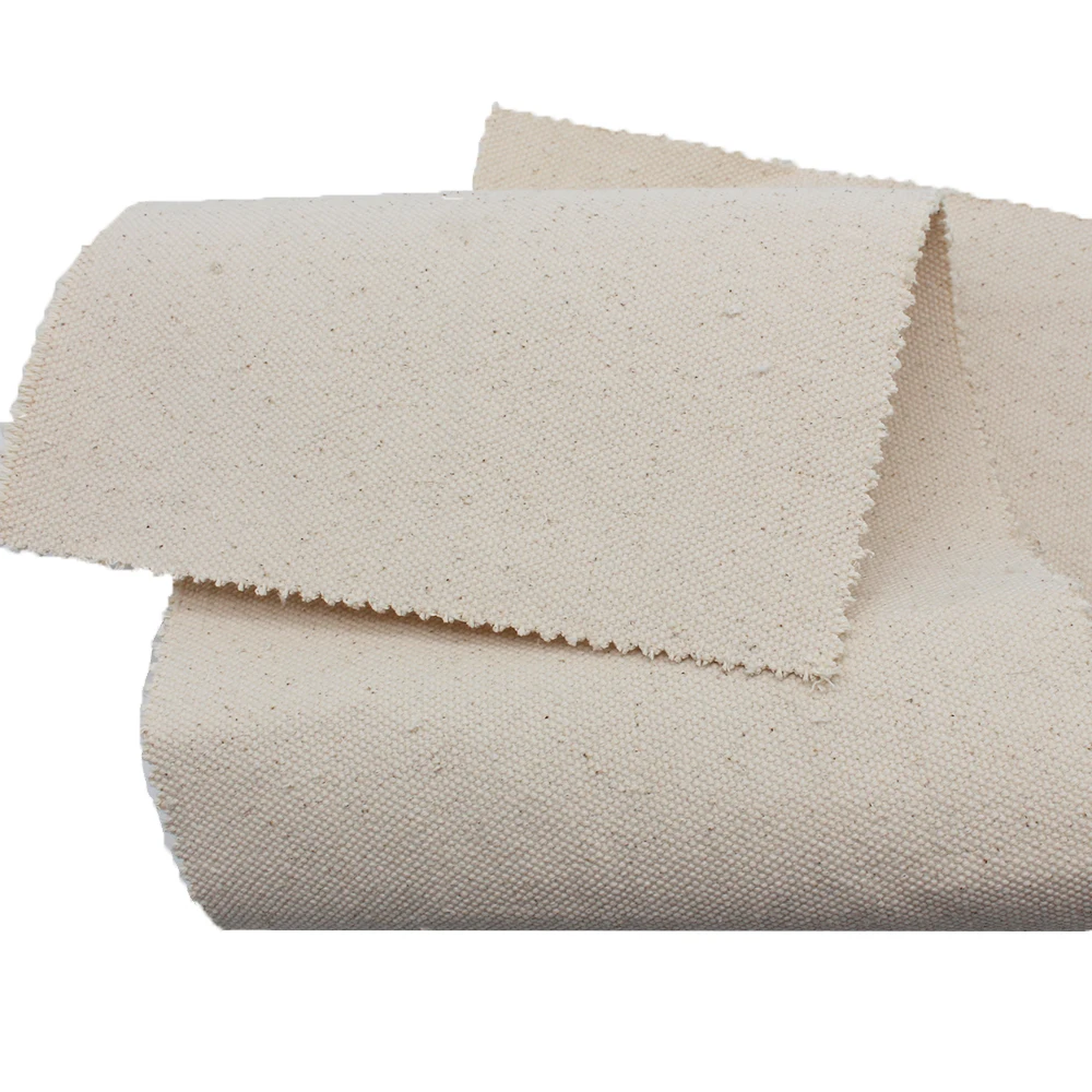 24 oz 24oz 100% cotton material canvas grey greige fabric for tent shoes bags making