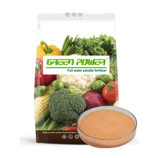 Safety Use 100% Water Soluble NPK Fertilizer Powder