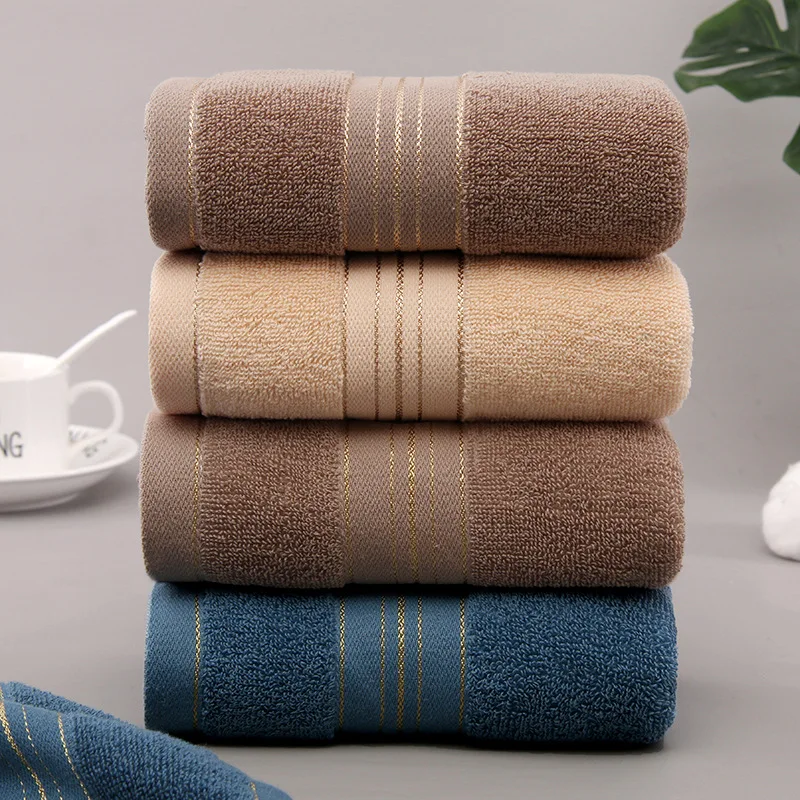 Luxury White Custom Logo Solid Color Absorbent Washcloth White Hotel Custom Cotton Bath Towel