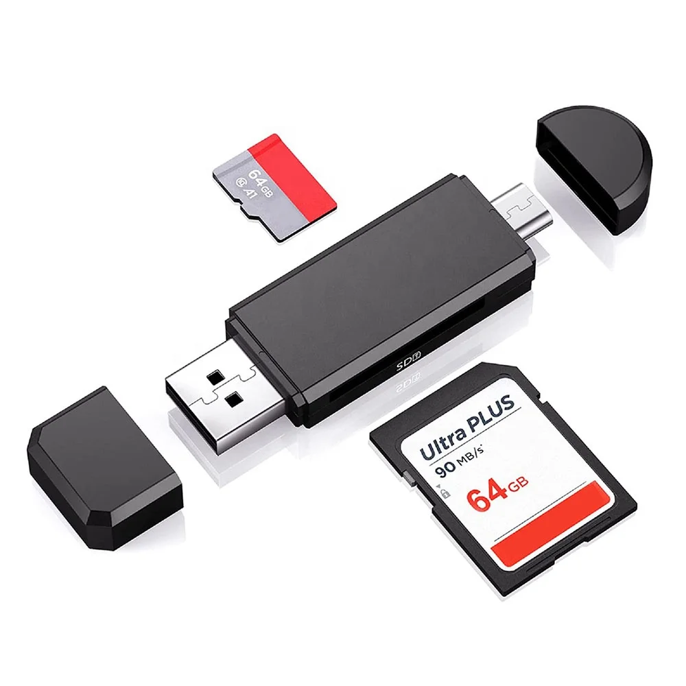 Горячая Распродажа OTG Type-c USB 3 0 Micro SD TF кардридер записывающее устройство для iphone ПК мобильного телефона