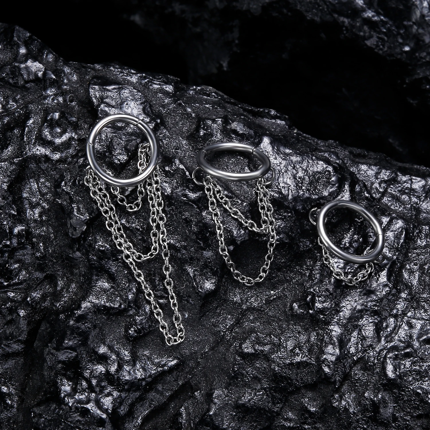 G23, титановые серьги-кольца Для Пирсинга Хряща, 16 г