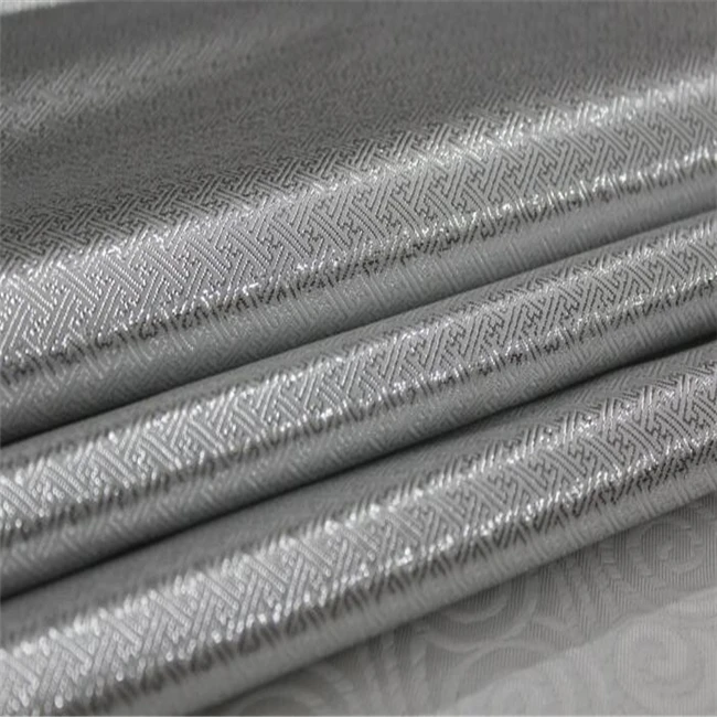 Shiny Metallic for Stage Costume Party Decoration Jacquard Brocade Lurex Fabric for Bag