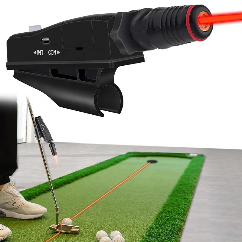 HOW TRUE Golf Putter Laser Pointer Putting Training Aim Line Corrector Improve Aid Tool Golf Practice Accessories