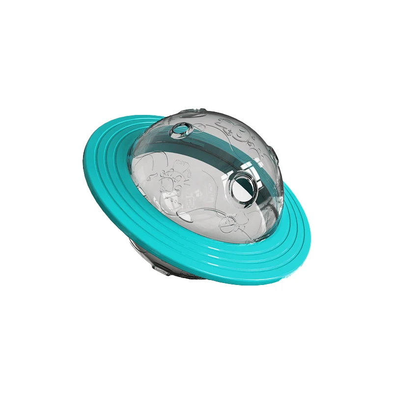 New Design Amazon Hot Selling Dog UFO Food Leakage Interactive Toy Pet Treat Dispenser