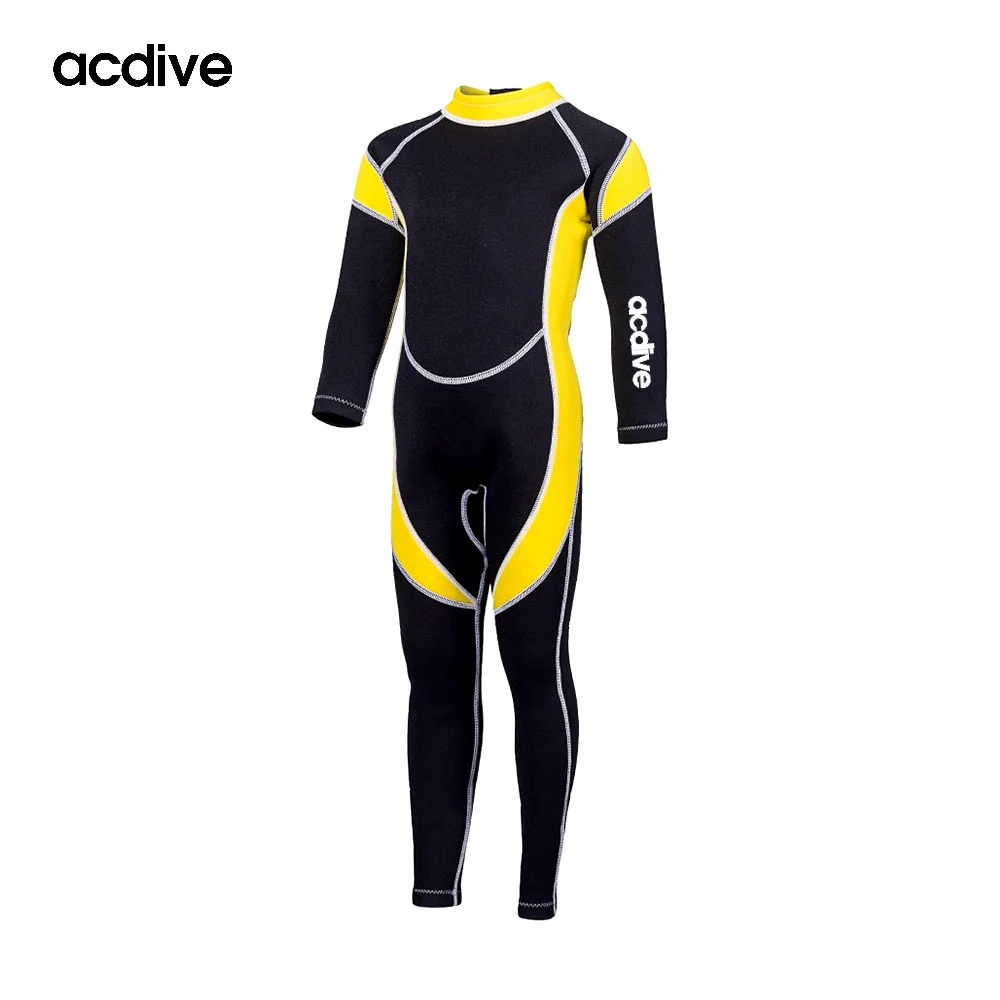 Factory Customized Children Kids 3mm Neoprene OEM ODM Surfing Swimming Snorkeling Full Wetsuit