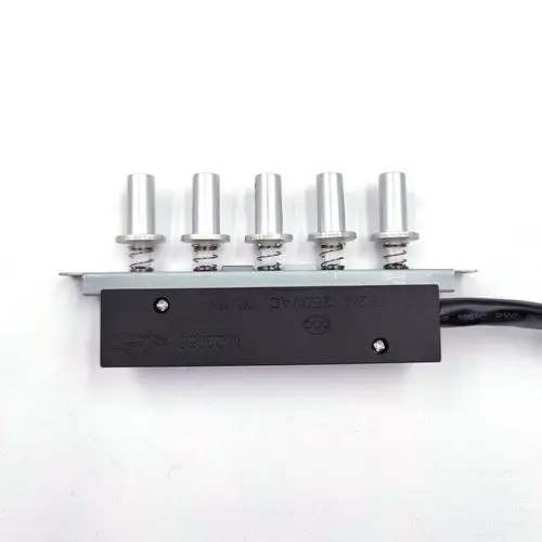 Durable Kitchen Chimney Parts Controller Range Hood Keyboard Type 5 Position Button Switch