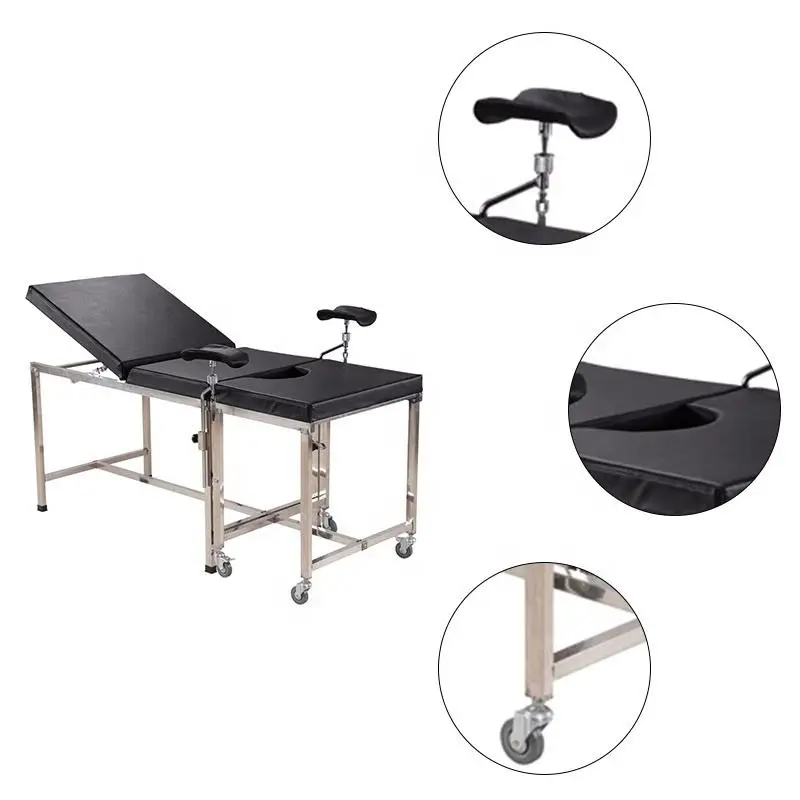 Medical Hospital Examination Bed Gynecology Chair Delivery Table Prices Examination Patients With Handrail