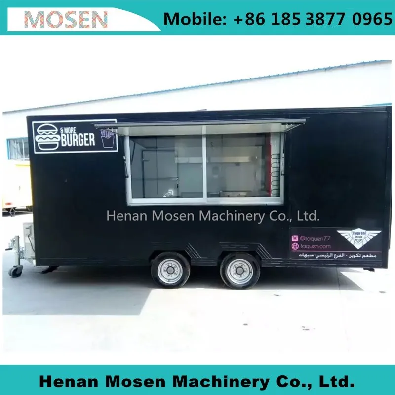 Fully Equipped enclosed concession mobile food truck trailer for sale