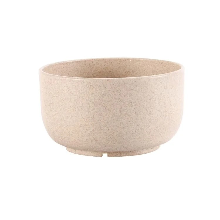 Wholesale Wheat Straw Colorful Bowls Bpa Free Microwavable Safe