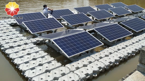 Solar Floating System PV Panel Mounting System Solar Floating Platform