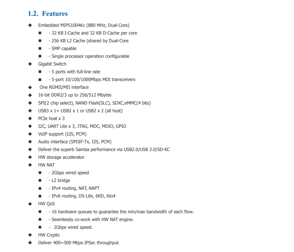 HI-Link MT7621A/HLK-7621 Gigabit Router Module with PCIe for WiFi high performance ax Gigabit 5G dual band serial port openwrt m