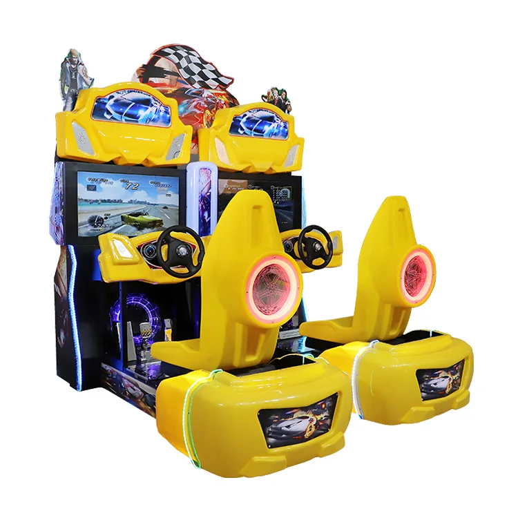 Видеоигра городской игровой автомат с инициалами скорости D и страсти GP мотоцикл соединение высокой четкости гоночный автомобиль