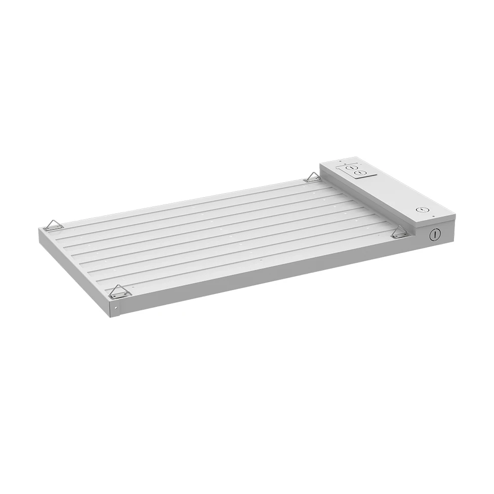 150LM/W 320W 3 CCT Industrial LED Linear Highbay Light Power Adjustable 160W LED Linear Highbay Stock in USA