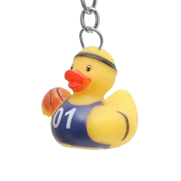 Soft PVC Rubber Duck Key chain & Pendants Duck toy