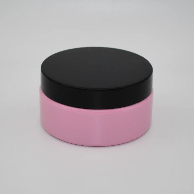 Custom Color Pink 9oz 270ml Food Grade Plastic PET Car Wax,Glass Polishing Powder,Cerium Oxide Containers Jar With Screw Lids