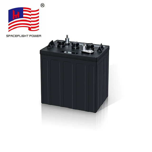 High quality 6v 180ah flooded deep cycle electric golf cart battery for electric vehicle