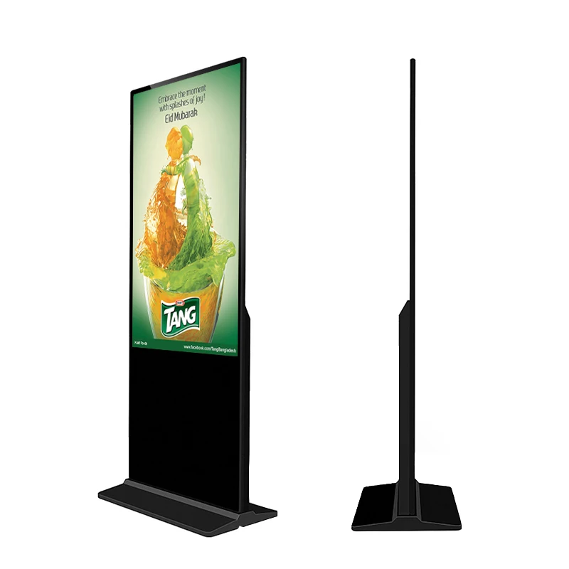 Samidisplay Floor Standing Advertising Lcd Display 43 50 55 Inch Indoor Equipment Landscape Screen