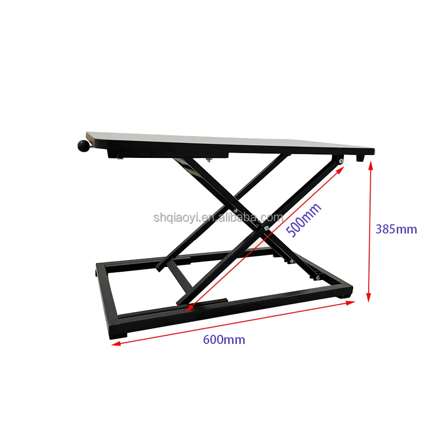 Computer Desk Height Adjustable Sit to Stand Desk Converter Sit Stand Desk