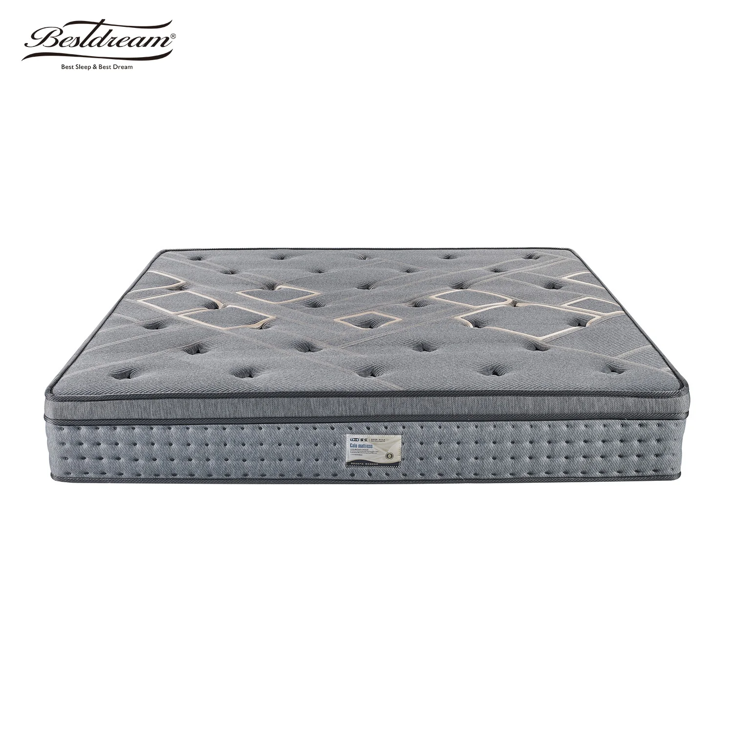 Factory Direct Wholesale Supply Foam Mattress Pocket Spring Mattress For Hotel Bed