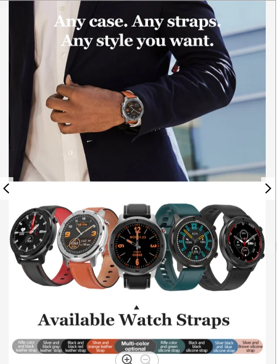 DT78 Watch Full Screen Display heart rate Blood Pressure Monitors Reminder Call SMS Android IOS Band