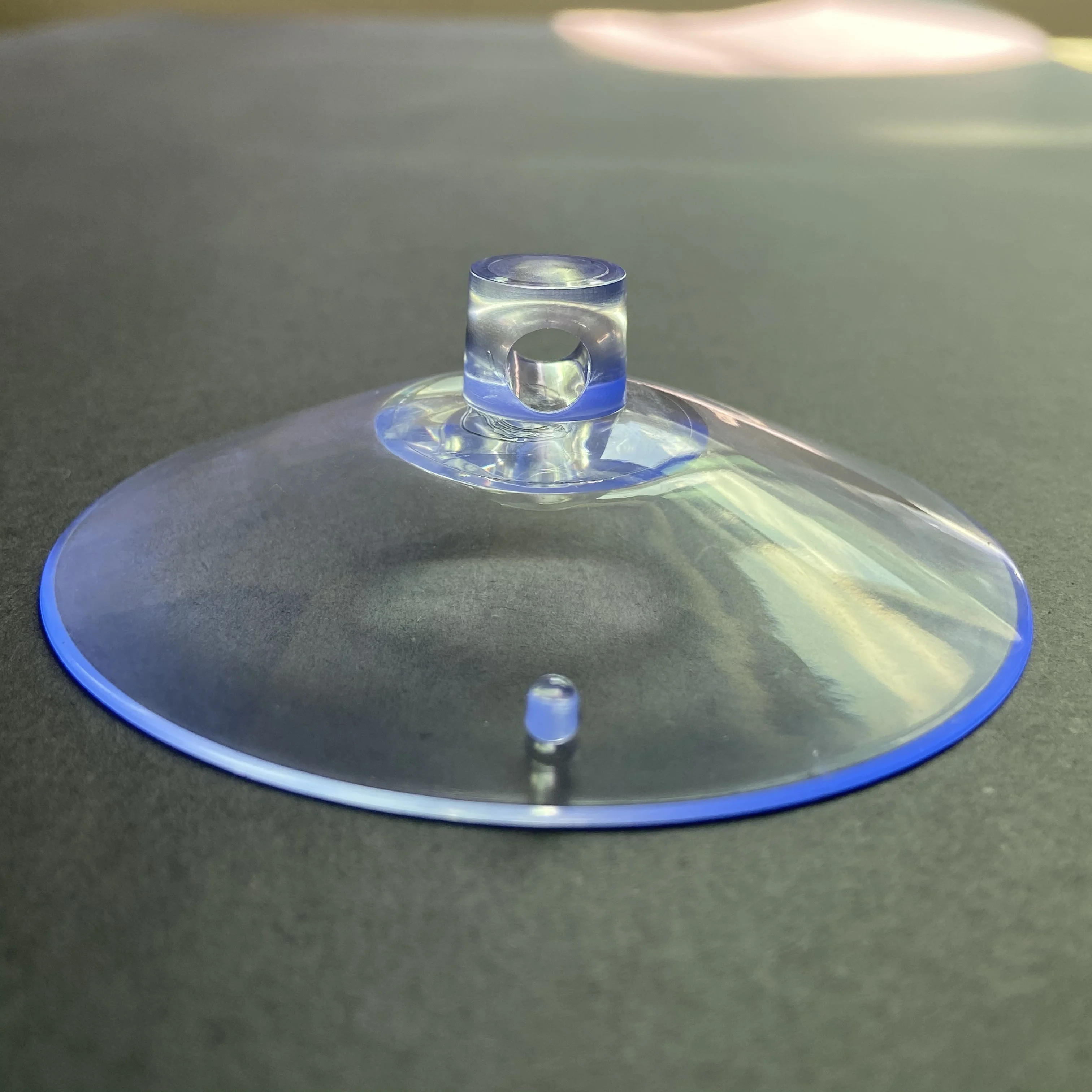 Hao hai Heavy Duty Glass Suction Hook Sucker Ventosas PVC Vacuum Suction Cup with Side Hole