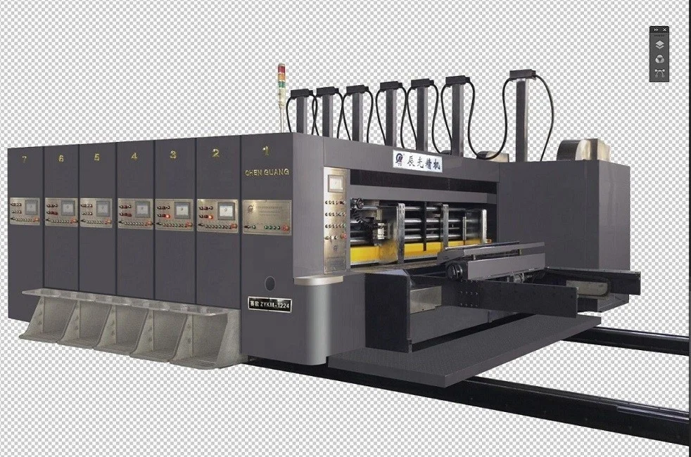 Automatic High Speed Flexo Carton Print Machine