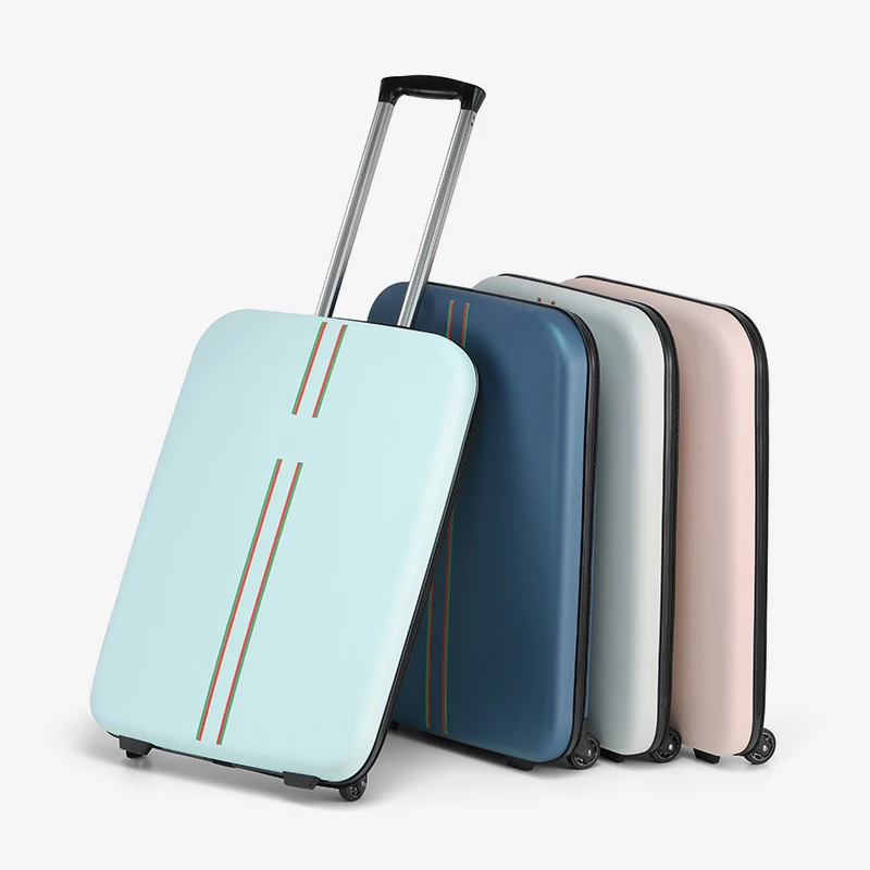2022 New Folding Collapsable Suitcase Luggage 20 Inch Boarding Case 24 Inch Custom Portable Travel Foldable Luggage