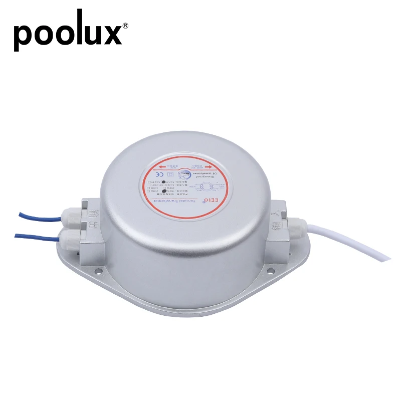 Safe AC Transformer High-Efficiency Waterproof IP67 12V Power Supply in Swimming Pool Lighting