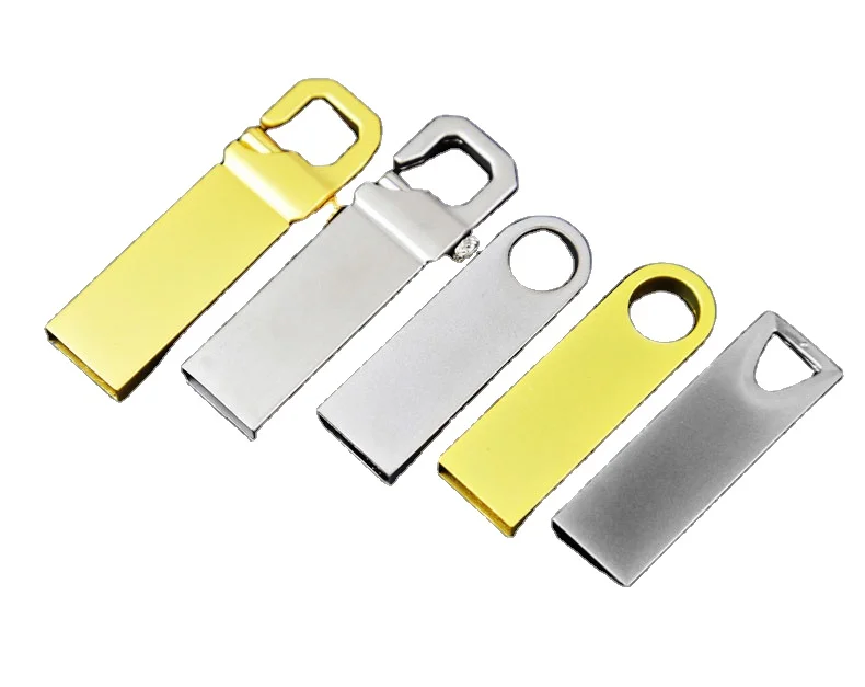 New U Disk 4gb 8gb 16gb Metal Usb Stick 32gb 64gb Pendrive Usb 2.0 Pen Drive usb flash drive With Key Ring With Custom Logo