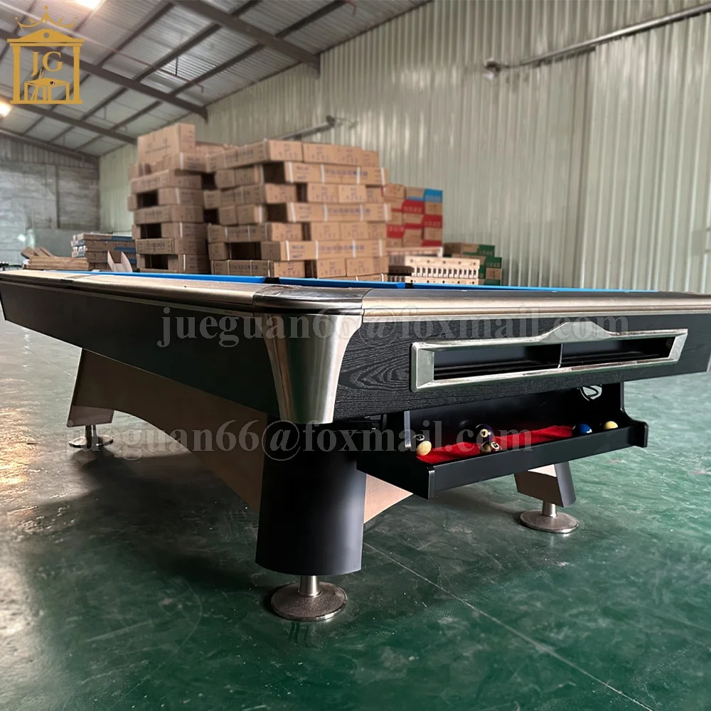 mesa de billar pool de 9 pies 8 ball biliard modern luxury pool table 8ft 9ft billiard glass pool table