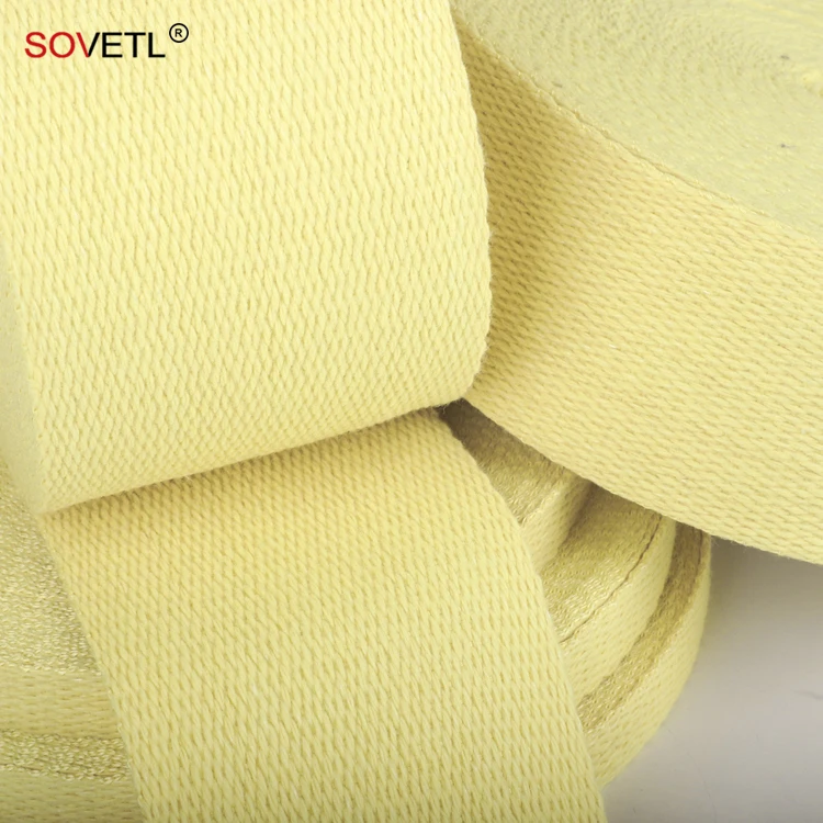 Woven Jugging Kevlars Flame Strap Fire Poi Strap Aramid Wick Webbing for Fire Flow