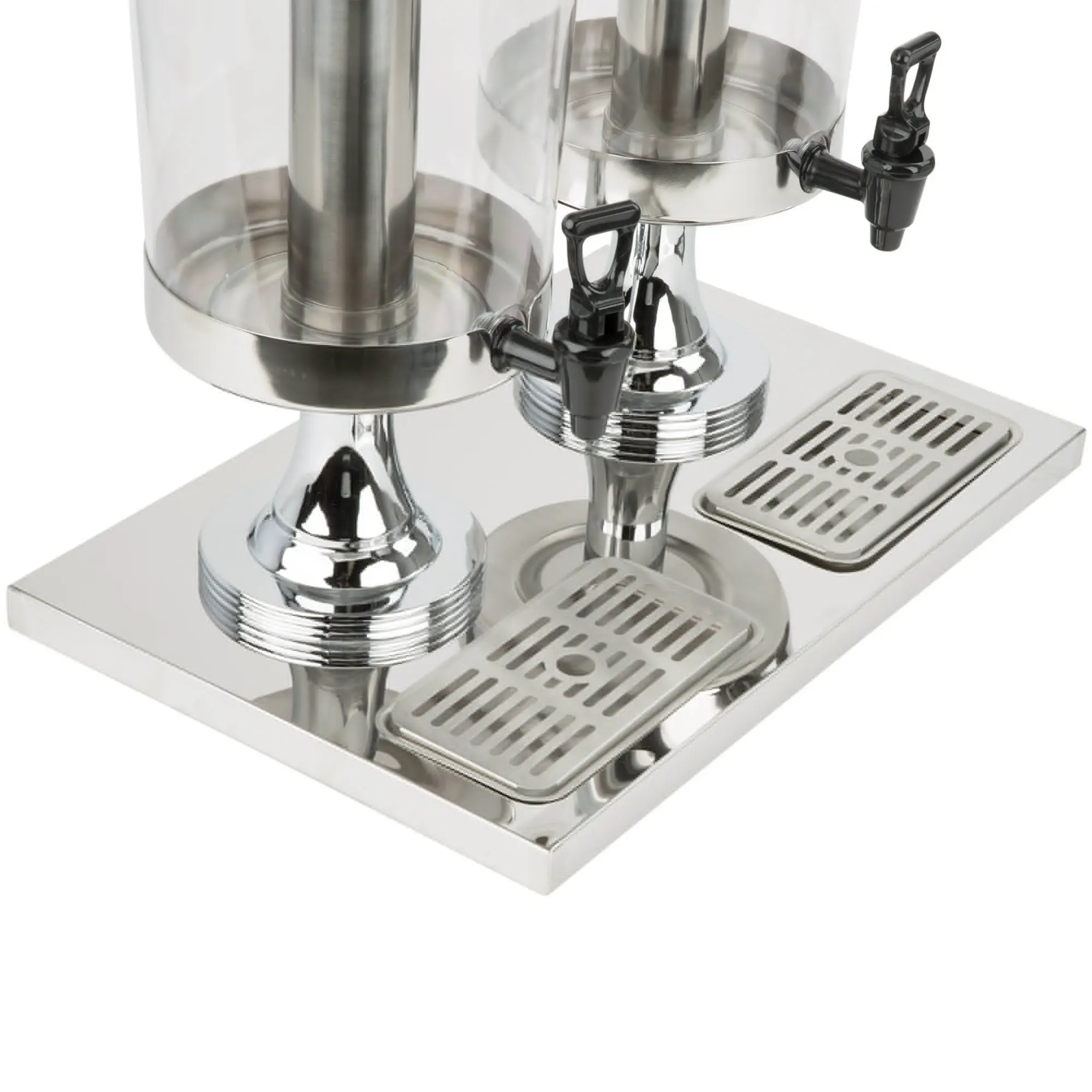 Commercial Stainless Steel Buffet Ware Barrel Beer Cold Drink Juice Dispenser 8L Fruit Juice Beverage Dispensers For Party