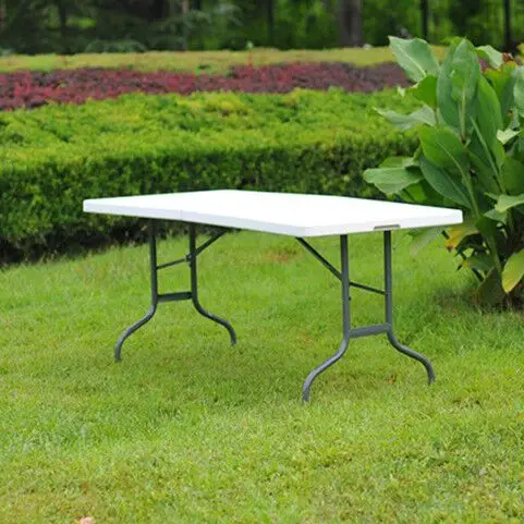 10 человек круглый пластиковый 8 футов складной стол из полиэтилена hdpe