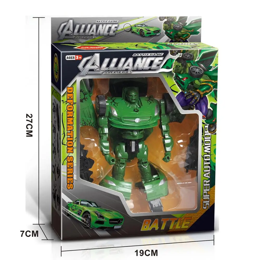 new wholesale battle game deformation warrior toy series with forward & backward