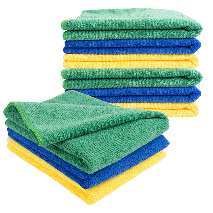 40*40cm 300gsm microfiber towel 80% Polyester 20%polyamide Cleaning Cloth Polishing Car Microfiber Cloth Car Kitchen Towels