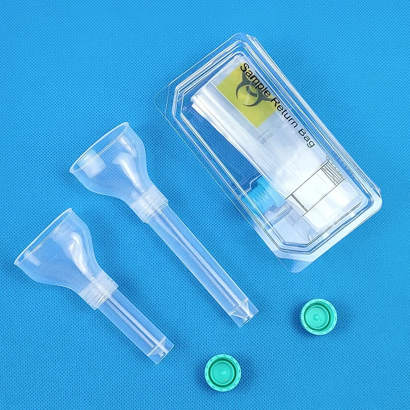 full certificate sample collected hormone test dna saliva collection kit