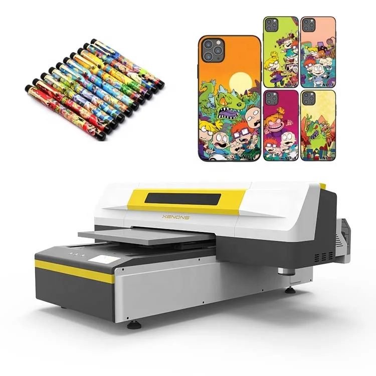 Promotion Uv Flatbed Printer 6090 With Glass Table