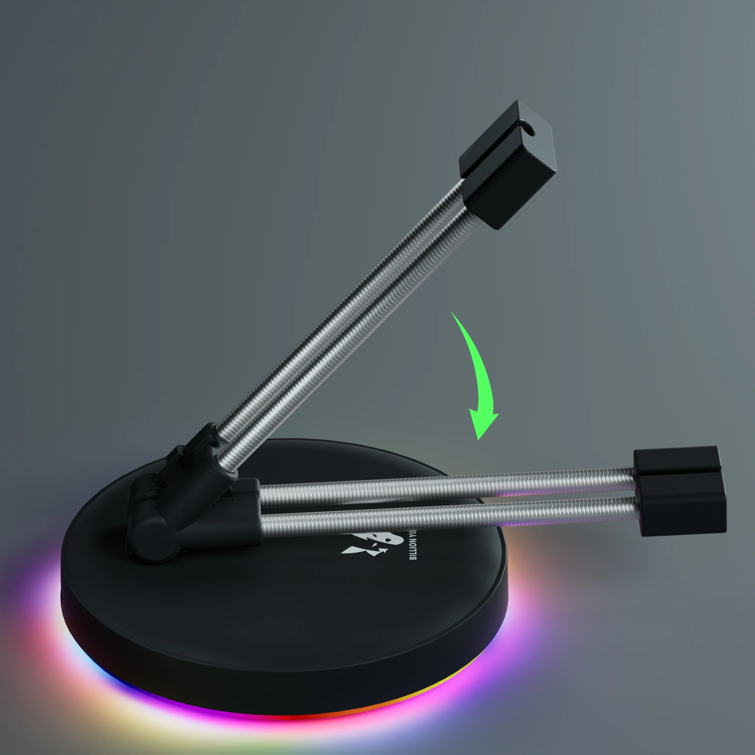 2022 NEW RGB Mouse Cable Holder Mouse Bungee Cord Clip Wire Organizer Flexible For Mice Perfect Playing Game CS CF LOL