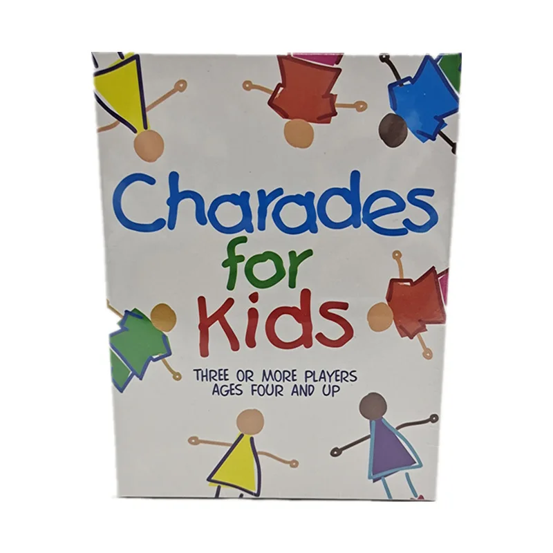 Charades Board Game for Kids - Exciting and Challenging Game of Strategy and Luck Play with Friends and Family Gift Game Pocket