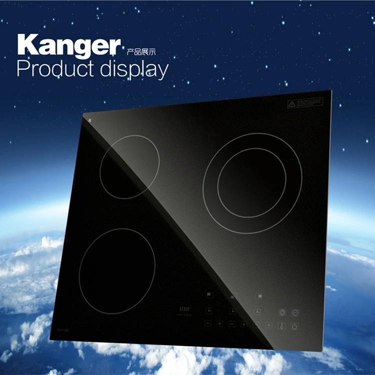 Induction Cooker Glass Ceramic Black Kanger