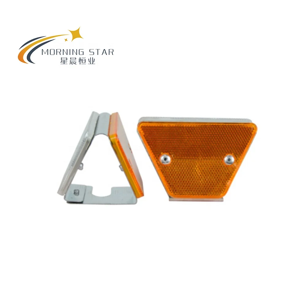 Traffic Safety Highway Driveway Guardrail Reflective Warning Trapezoid Road Guide Sign Delineators Guardrail Marker Reflectors P