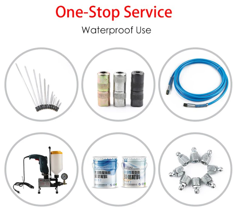 Yuru Roof Waterproof Grouting Injection Packer A20 Aluminum Injection Packers