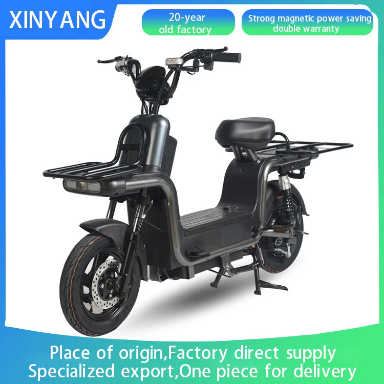 New Design Food Delivery Motorcycle Super Cub Take Away Electric Bike 48 60 72V 800W Electric Bike for Delivery