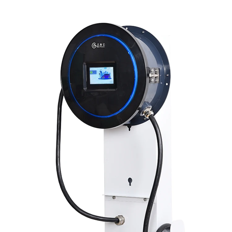 Новая Энергия ac 380V 16A 11kw Электрический автомобильный wallbox современный 4g ocpp ev зарядное устройство с дисплеем