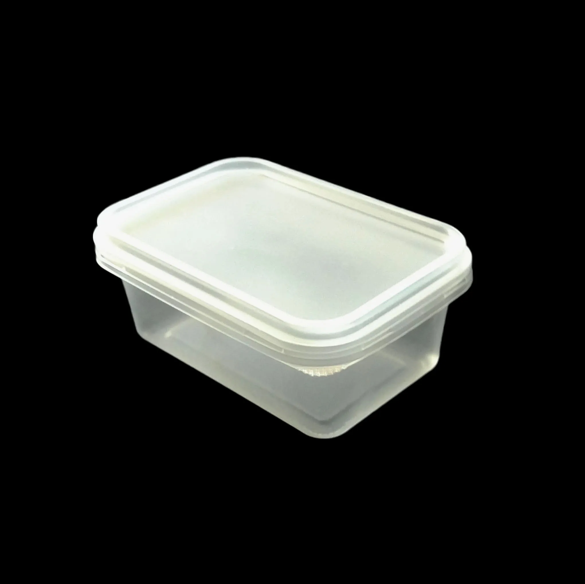 ACCEPT CUSTOM 250 ML Butter Cheese Packaging Disposable Plastic Ice Cream Box