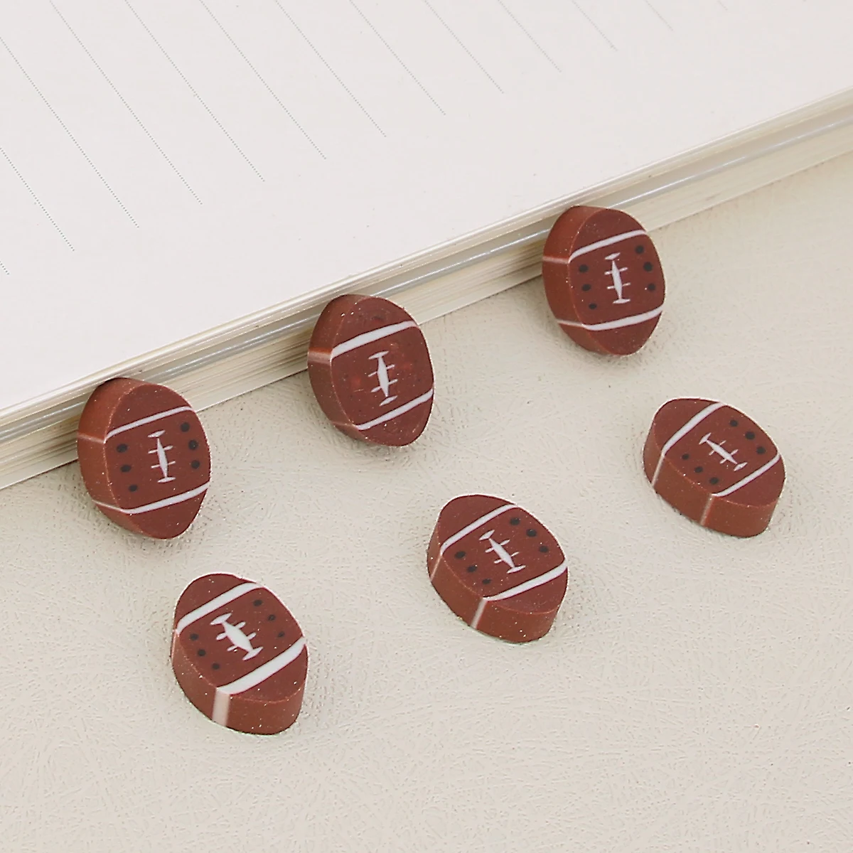 Custom Packaging Hot New Cute Mini Ball Shape Color Soft Interesting Eraser Manufacturer Rubber Pencil Eraser for Kids Gift