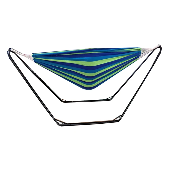 Anti Gravity Stretching  beach garden relax entertained Hammock with metal Frame swing chair with High Density Nylon Bag Set